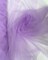 Lavender Nylon Tulle Fabric by the Yard, 63" Wide Soft Stretch Mesh Fabric for Veils, Wedding Dresses, Decor & Sewing